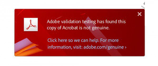 Adobe打击盗版，网友称：又是一场打假秀