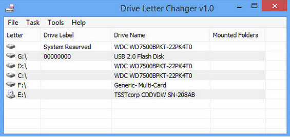 Drive Letter Changer V1.0 ɫ