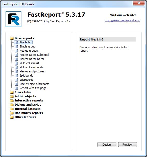 FastReport(ؼ) V5.3.17 ԰