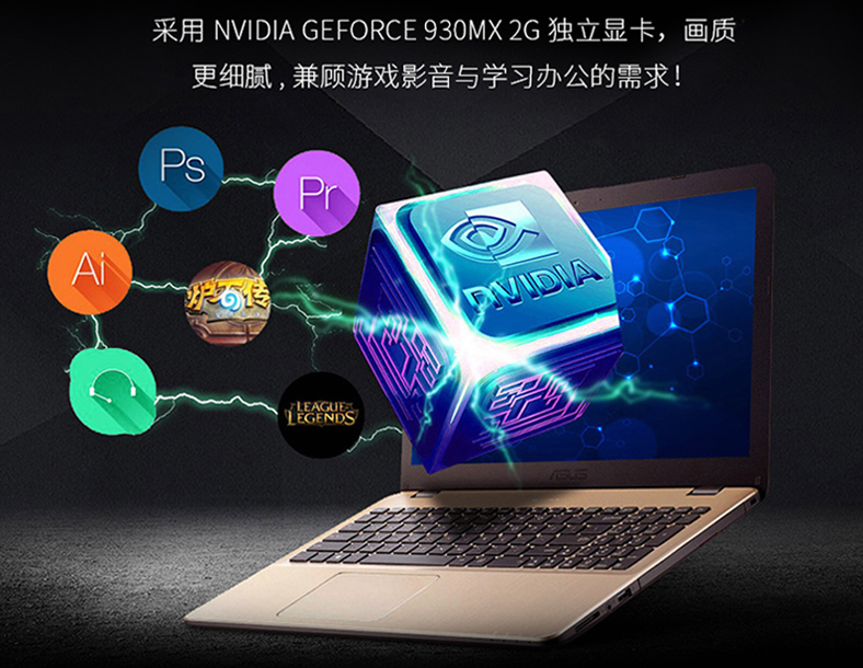 i5-8250Uĺ/4G/NVIDIA GeForce 930MXԻ˶ʼǱ