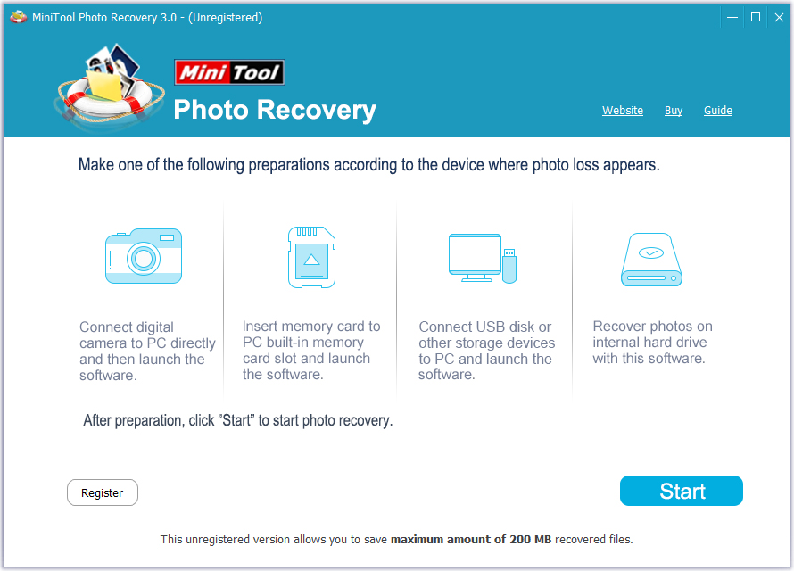 MiniTool Photo Recovery(ɾƬָ) V3.0 Ӣİ
