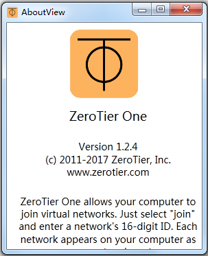 ZeroTier One(齨) V1.2.4 Ӣİ