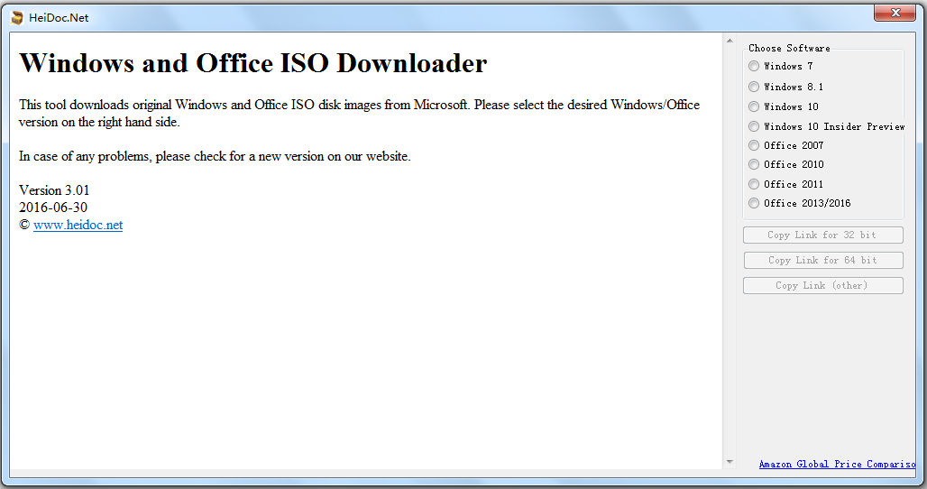 HeiDoc.net(WindowsOffice ISO) V3.0.1 Ӣɫ