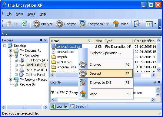 File Encryption XP  V1.7.342