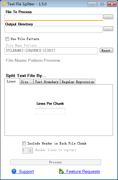 Text File Splitter(ļָ) V1.5.0 ɫѰ