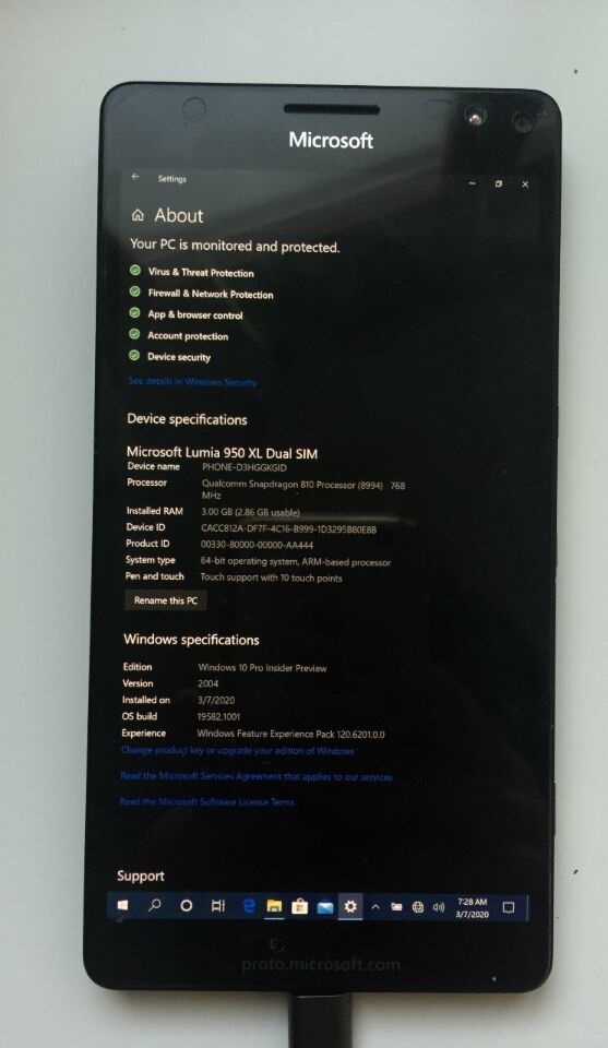 Lumia 950 XLˢWin10 ARM 19582Ԥ