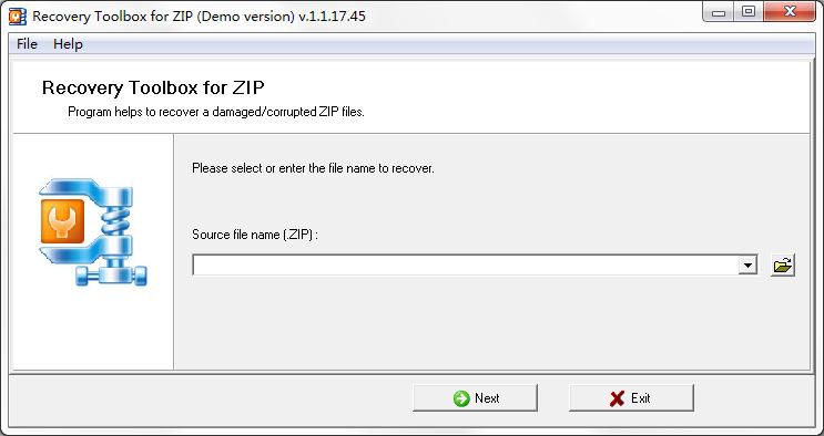 Recovery Toolbox for ZIP