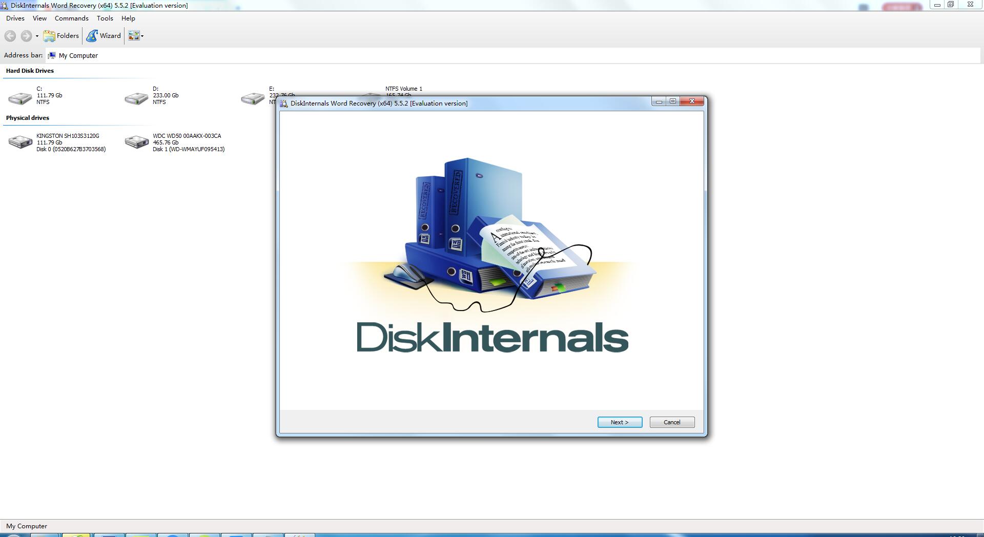 DiskInternals Word Recovery