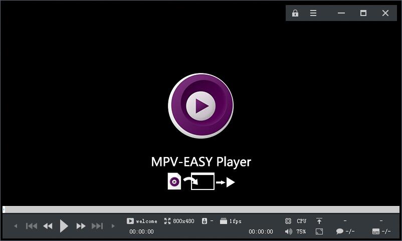 mpv easy player软件是一个视频播放软件,我们可以使用这个软件来进行