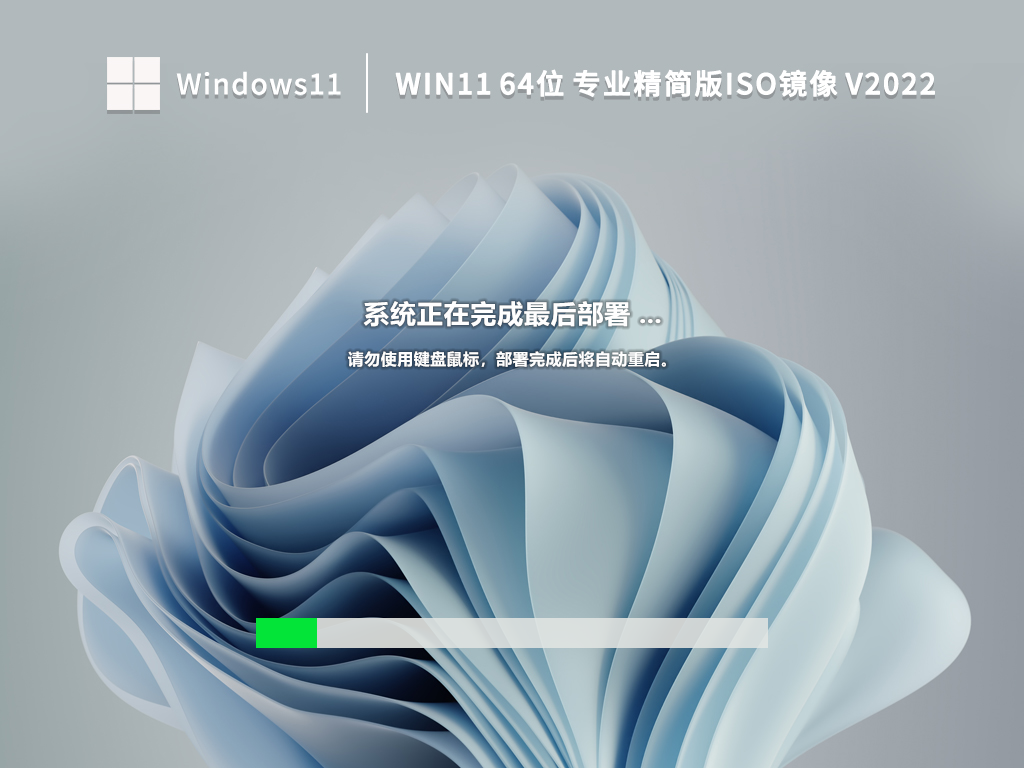 Windows11 64位 专业精简版 (21H2,可更新) V2022