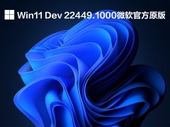 Win11 Dev 22449.1000微软官方原版 V2021.09